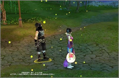 天龙八部怎么抓萤火虫