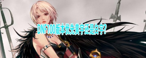 dnf黄字什么意思