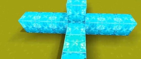 迷你世界怎么做旋转床