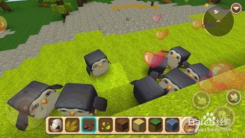 迷你世界怎么驯服企鹅