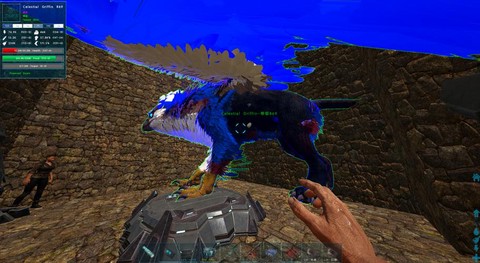 方舟手游狮鹫怎么滑翔