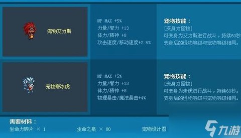 dnf宠物怎么升级