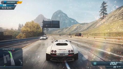 极品飞车17怎么全屏